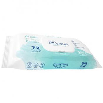 Salviette Acqua Silvana 72Pz