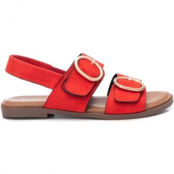 Xti Sandalias Rojas con Diseño Vibrante