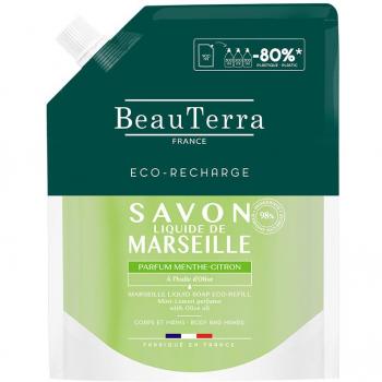 Recharge Savon de Marseille Menthe Citron 900ml
