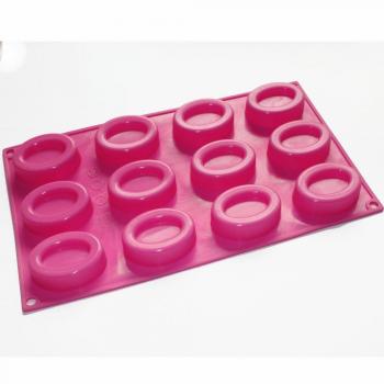 Vancgoods 12‑teiliger Savarin‑Form-Silikon‑Muffin‑Wanne