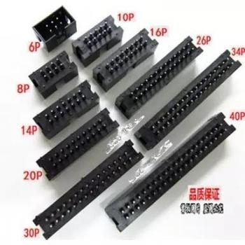 DC3-40P 2.54mm Male Double-spaced Straight IDC JTAG Connector