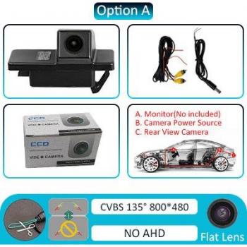 Naviunit 180° AHD 1920x1080P Rear View Camera for Nissan Qashqai X-Trail