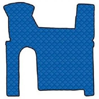 Tappeto Centrale Blu Compatibile MAN TGX (09/07>12/16) - 2 Cassetti