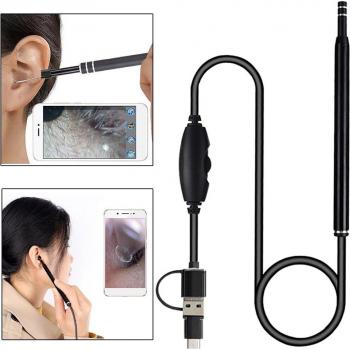 3-in-1 Ear Cleaning Endoscope with Visual Earpick