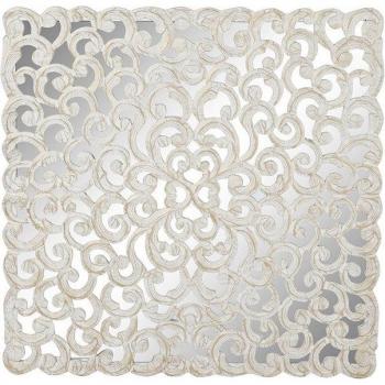 Wanddekoration DKD Home Decor Spiegel Holz-MDF (120 × 3 × 120 cm)