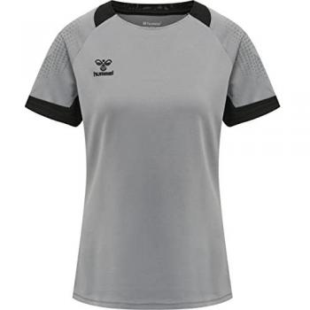 HUMMEL Herren Shirt LEAD S/S POLY JERSEY - Grau - S