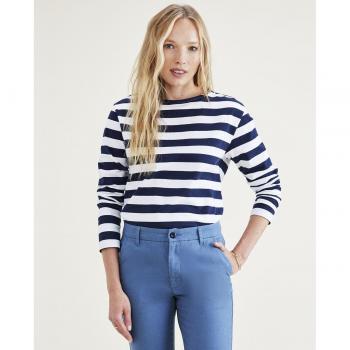 Maglietta Donna Dockers Maniche Lunghe Pismo Navy Blazer
