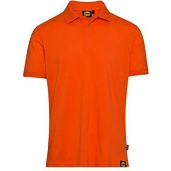 Diadora Polo Manica Corta Arancio L