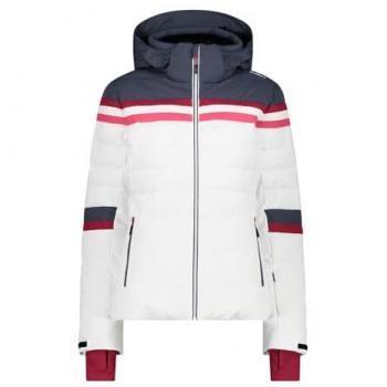 Chaqueta de Snowboard CMP para Mujer, Talla 42, Color Blanco