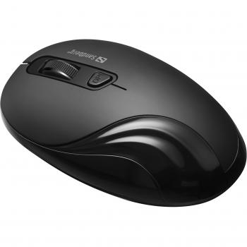 Sandberg Wireless Mouse - Kabellos - Schwarz