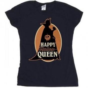 Disney Damen/Mode Villains Halloween Königin Baumwoll‑T-Shirt XXL Weiß