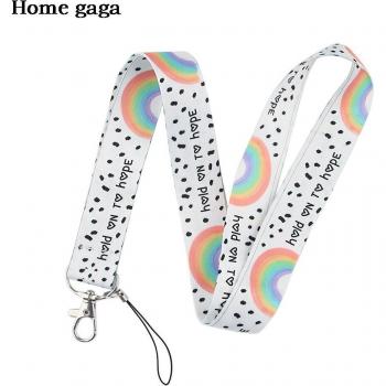 Homegaga Colorful Lanyard Keychain