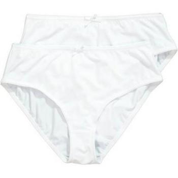 Ulla Popken Baumwoll-Slips für Damen, 2er-Pack