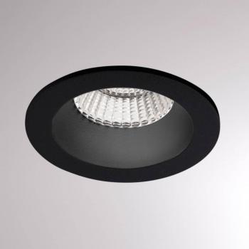 Chicco Round Downlight 7W 30° 3000K Black