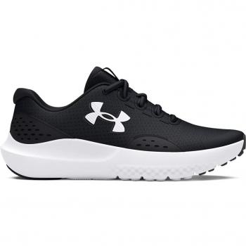 Boy's Under Armour Youths Surge 4 Trainers (Black/White) - Size: K4