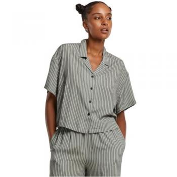 Urban Classics T-Shirt Damen kurzärmlig Baumwollmix