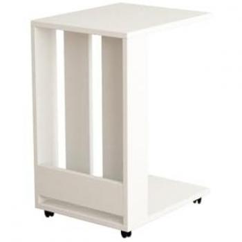 Table d'appoint EMOB Woody Fashion - Blanc