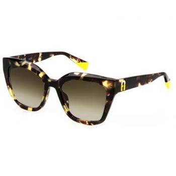 Furla SFU781 05AW Damen – 54 mm Tortoiseshell Sonnenbrille