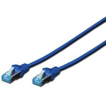 Digitus 1m Cat5e SF/UTP cavo di rete Blu SF/UTP (S-FTP) DK-1532-010/B
