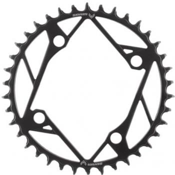 Corona dentata SRAM T-Type 38T in acciaio, 104 BCD, nera, compatibile con trasmissione Eagle per E-MTB