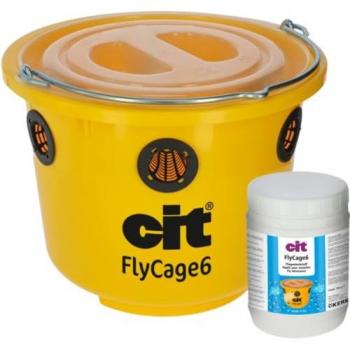 Kerbl Trappola per Mosche CIT FlyCage6 con Attrattivo e Coperchio