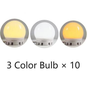 Hollywood Style LED Vanity Mirror Light with 360-Degree Rotation