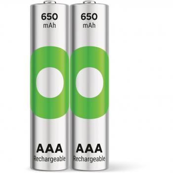 GP ReCyko Pile rechargeable LR3 (AAA) NiMH 650 mAh 1.2 V 2 pc(s)