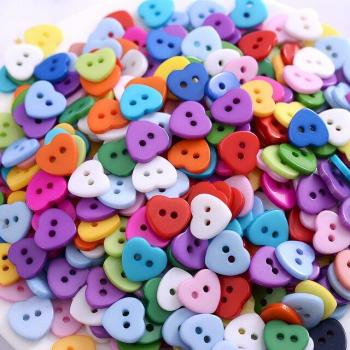 2 Holes Bear Shape Resin Buttons for Baby Apparel