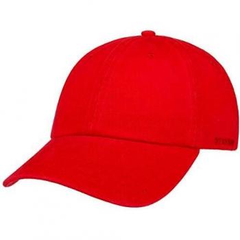 Rector Baseball Cap by Stetson - Red - Unisex - One Size