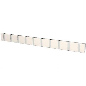 Wandgarderobe KNAX, 10er weiß - 5711394200420