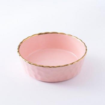 6-Inch Ceramic Lace Dessert Bowls