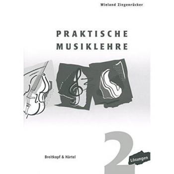 Librairie, papeterie, dvd... EDITION BREITKOPF ZIEGENRUCKER WIELAND - PRAKTISCHE MUSIKLEHRE LOSUNGSHEFT 2 Technique