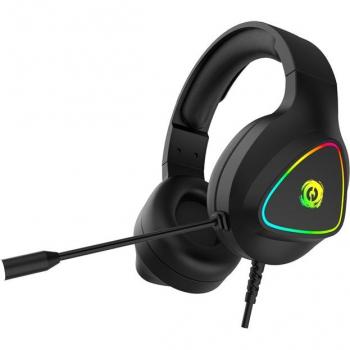 Shadder GH‑6 Gaming Earphones con Retroilluminazione RGB, Cavo 2 m, Connessione USB + 3,5 mm