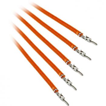 BitFenix Alchemy 2.0 Power Supply Cable - 5x 20cm - Orange