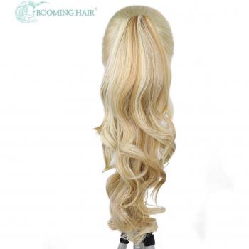 20-Inch Body Wave Claw Clip Ponytail Extensions