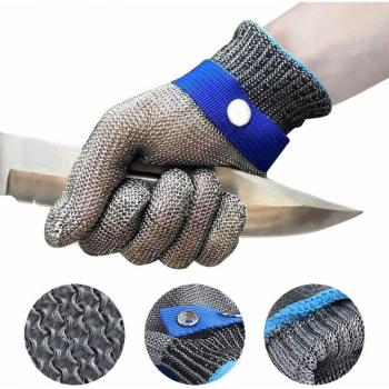 Metal Mesh Cut Resistant Gloves