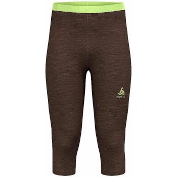 ODLO Pantaloni Intimi Uomo Natural Performance 150 4/4 Rosso Scuro L
