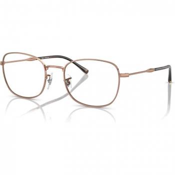 Ray‑Ban Gafas Graduadas RX 6497 3094 Estilo Asiático en Rose-Dorado