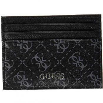 Guess - Card Case da Uomo con Logo City, Dimensioni: 0.5 x 7.5 x 10 cm