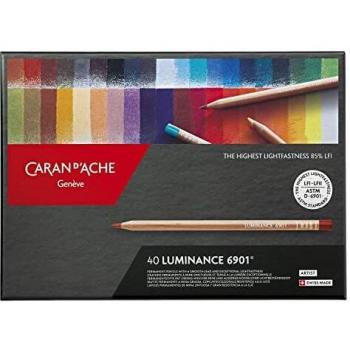 Artist Luminance 6901 von Caran d’Ache – 40‑Stifte