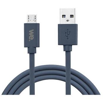 Cable USB‑Micro Silicona 1 m Blu Nocturno WE