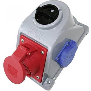 PCE PC Electric 96061551 CEE Wall Socket 16A 5-Pin 400V