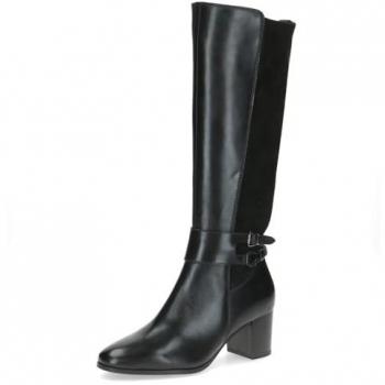 CAPRICE Stivali Nero Sintetico + Tessuto – Mis. 38