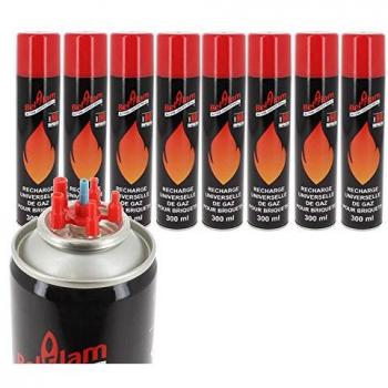 Butane Compact 300 ml – Kit 8 pièces