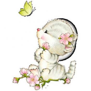 Whisker Wonderland Bathroom Decal