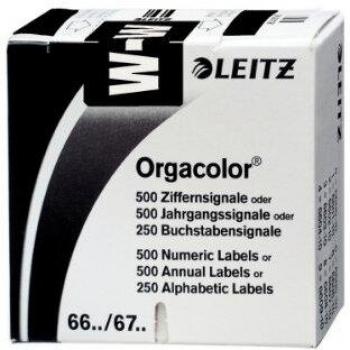 Nastro segnaletico Leitz lettera W nero
