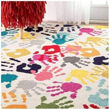 UN AMOUR DE TAPIS - Tapis Chambre Bebe Fille Garcon adapté au Chauffage par Le Sol