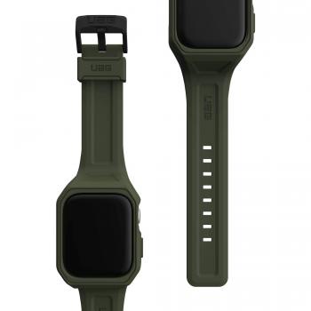 Funda y strap UAG Scout+ para Apple Watch 45mm - Oliva
