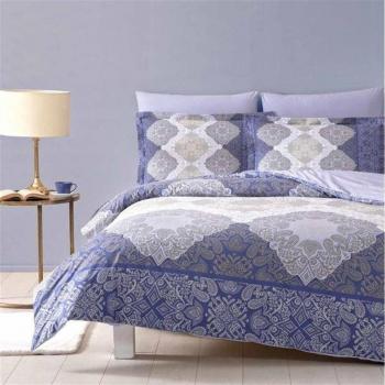 Set Cubierta de Duvet Taç Daphne Azul