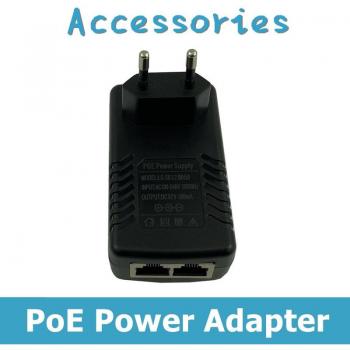 48V PoE Switch Adapter – 52V RJ45 EU Power Supply Charger
